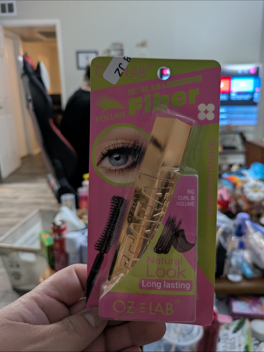 Fiber Mascara — Pink & Gold Volumizing Formula